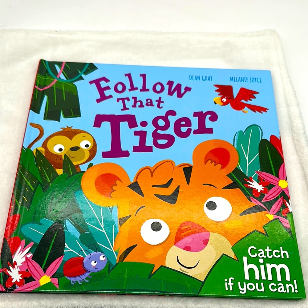 3 for $10. Follow That Tiger-Catch Him If You Can Hardcover Book